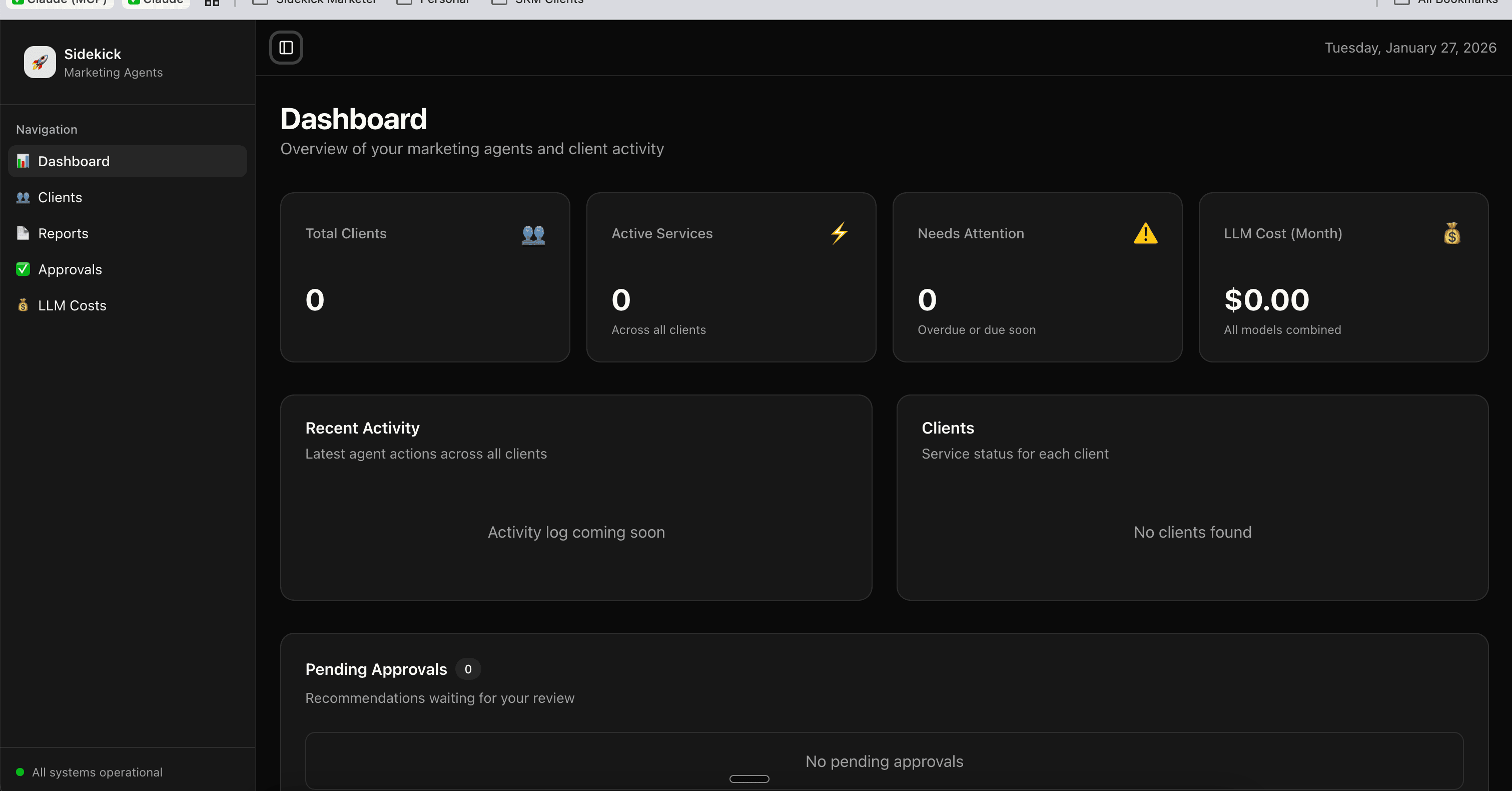 Sidekick Marketer Agents